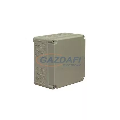   CSATÁRI PLAST PVT F 3030NÁF üres doboz, bézs fedél, 300x300x170mm