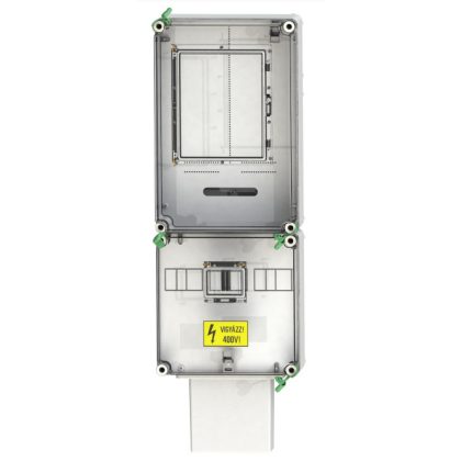   CSATÁRI PLAST PVT 3075 Fm-K Egy felhasználói helyes M63.80A mérés földkábeles, felületre szerelt kivitelben