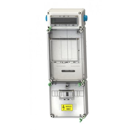   CSATÁRI PLAST PVT 3075 Fm-SZ ÁK 12-1Fi fogyasztásmérő szekrény, felületre szerelt kivitel