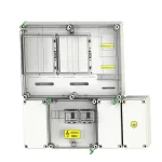   CSATÁRI PLAST PVT 6075 Á-V Fm 80A-SZ KF fogyasztásmérő szekrény, felületre szerelt kivitel