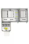 CSATÁRI PLAST PVT 7590 Á-V-H Fm 80A-K Egy felhasználási helyes M63.80A, V63.80A és H63.80A mérés, földkábeles, felületre szerelt kivitelben
