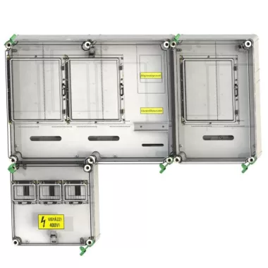 CSATÁRI PLAST PVT 7590 Á-V-H Fm 80A-SZ Egy felhasználási helyes M63.80A, V63.80A és H63.80A mérés, szabadvezetékes, felületre szerelt kivitelben