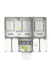 CSATÁRI PLAST PVT 7590 Á-V-Hv Fm-K KF fogyasztásmérő szekrény, felületre szerelt kivitel