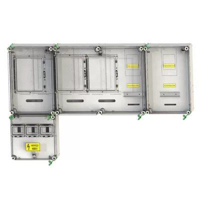   CSATÁRI PLAST PVT Á-V-Hv Fm 80A-SZ Egy felhasználási helyes M63.80A, V63.80A és Hv63.80A mérés, szabadvezetékes, felületre szerelt kivitelben