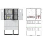   CSATÁRI PLAST PVT-K-L Á-V-Hv Fm-Fi Egy felhasználási helyes M63.80A, V32A és Hv32A mérés, földkábeles, szabadon álló kivitelben, fogyasztói főelosztóval