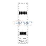   CSATÁRI PLAST PVT 1530 FO2-35-CS Méretlen alelosztó modul sorkapcsokkal, csoportos fogyasztásmérő kialakítására