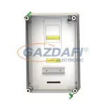   CSATÁRI PLAST PVT 3045 VM-CS Egy felhasználói helyes V63.80 mérés kiegészítő modulja földkábeles, szabadvezetékes, felületre szerelt kivitelben