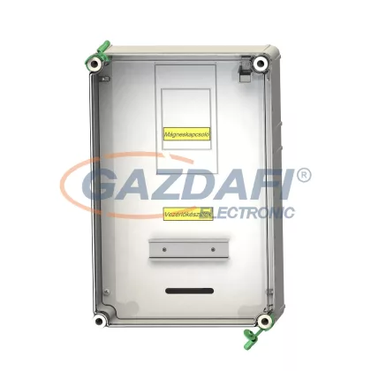   CSATÁRI PLAST PVT 3045 VM-CS Egy felhasználói helyes V63.80 mérés kiegészítő modulja földkábeles, szabadvezetékes, felületre szerelt kivitelben