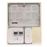   Csatári Plast PVT 6075 Á-V Fm-SZ-U Egy felhasználási helyes M63.80A és V32A mérés szabadvezetékes, felületre szerelt kivitelben, PVT 1530 FF fő földelő sínnel