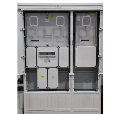 Csatári Plast PVT-K-L Á-V-H Fm-U Egy felhasználási helyes M63.80A, V32A és H63.80A mérés, földkábeles, szabadon álló kivitelben, fogyasztói főelosztóval