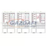   CSATÁRI PLAST PVT K-L EON 400S, Áramváltós mérőhely,1065x320mm