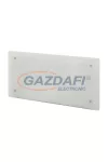 Adax Clea Wifi CW08W fűtőpanel, 34x76 cm, fehér edzett üveg előlap, 800 W