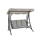 SG PRO Casablanca hintaágy, 194x119x170 cm, fehér