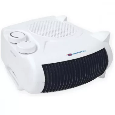 DESCON DA-T201 1000/2000W termoventilátor fehér színben
