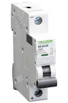 TRACON DC 1P 10A C Egyenáramú kismegszakító PV rendszerekhez, 1 pólus, C kar. 10A, 220V DC (DC 1P C10A)