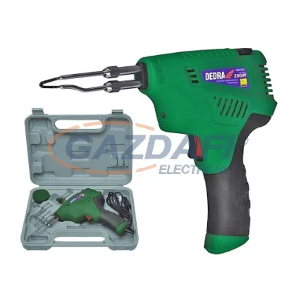   DEDRA DED7538 Transzformátoros forrasztópisztoly 200W, kofferben