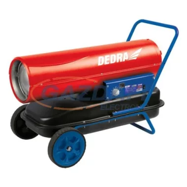 DEDRA Gázolajos hőlégfúvó termosztáttal 30kW