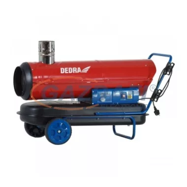 DEDRA DED9955TK Gázolajos hőlégfúvó füstelvezetéssel és termosztáttal, 30kW