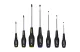 DEDRA 0602 Csavarhúzó készlet 7db, CrV, lapos 5x75, 5x100, 6x125, 8x150, kereszt PH1x75, PH2x100, PH3x150