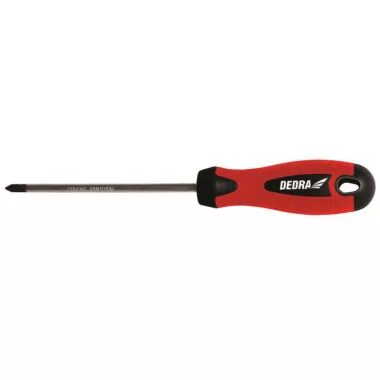 DEDRA 06A020 Csavarhúzó csillag Pozidriv PZ0x75mm, CrV