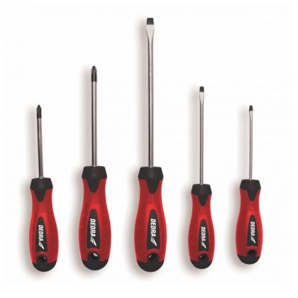 DEDRA 06A091 Csavarhúzó készlet 5db,CrV acél