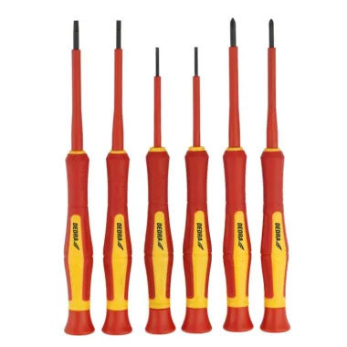 DEDRA 06B040 Precíziós szigetelt csavarhúzó készlet 6db
