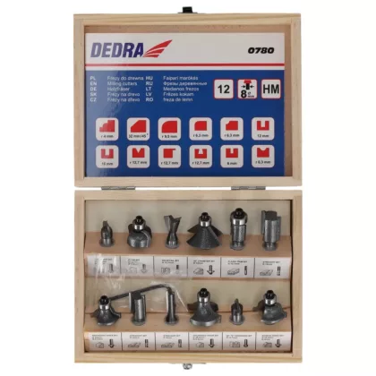 DEDRA 0780 Faipari marókés készlet