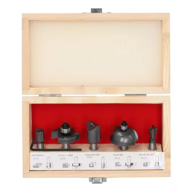 DEDRA 0782 Faipari mintázó marókés készlet