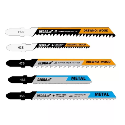 DEDRA 08T001 Pengekészlet dekopírfűrészhez 5db