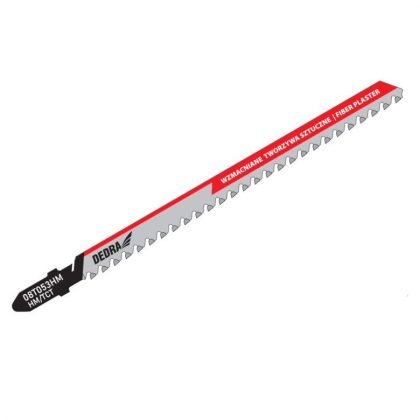   DEDRA 08T053HM Pengék dekopírfűrészhez 132/106mm, üveggyapot, HCS, T, 2db