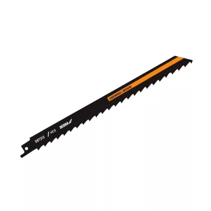   DEDRA 08T212 Fűrészlapok szablyafűrészhez 225/200mm, fa, HCS, 2db
