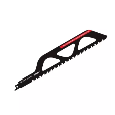 DEDRA 08T251HM Fűrészlap szablyafűrészhez 305/255mm, gázbeton, HM