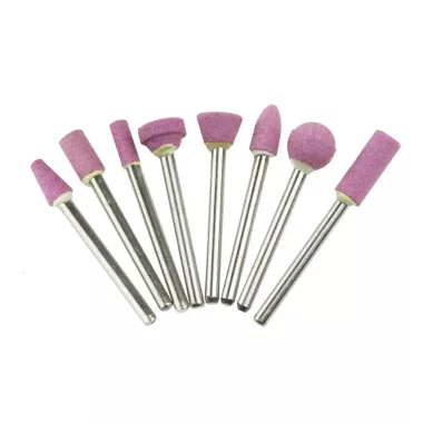 DEDRA 08T605 Precíziós köszörűkövek, készlet 8db