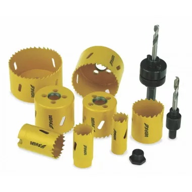DEDRA 08WZ03 Bi-metál lyukfűrész készlet 12db