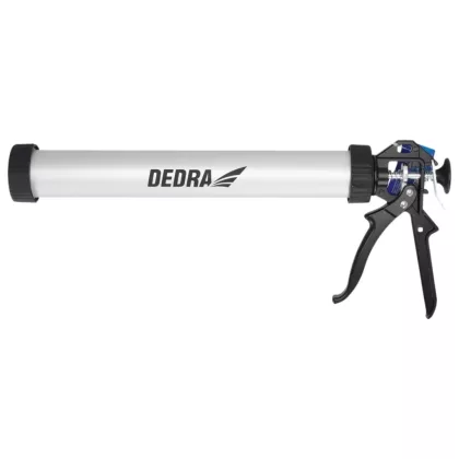  DEDRA 1201-11 Tömítő anyag kinyomó pisztoly 600ml, aluminium házzal