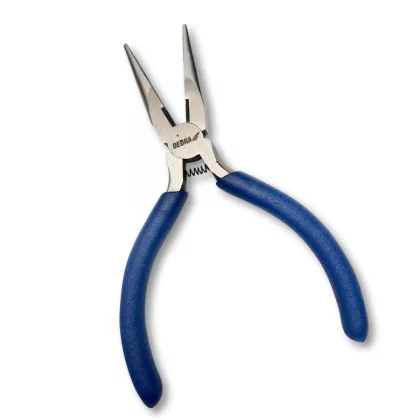 DEDRA 1260M2 Műszerész hosszabbított egyenes fogó 130mm