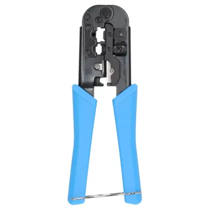   DEDRA 1268 Sajtolószerszám telefonhálózathoz, RJ45, RJ12, RJ11, 4P4C, 4P2C+izoláció eltávolító