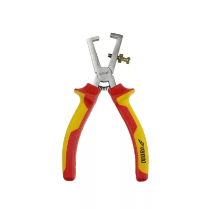 DEDRA 12V56 Huzalcsupaszító fogó 160mm VDE