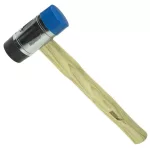   DEDRA 13M301 Bádogos kalapács 28mm, PU/Nylon fej, hickory nyél
