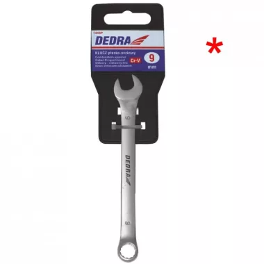 DEDRA 1454P Csillag-villás kulcs CrV 20mm PVC tartóval