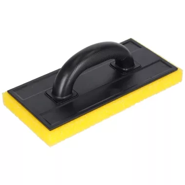 DEDRA 15B064 PVC simító kemény szivaccsal 270x130mm, 25mm sárga