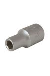 DEDRA 17A105Z Hatlapú 1/4" dugókulcs 5,0mm, PVC tartóval