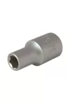 DEDRA 17A110Z Hatlapú 1/4" dugókulcs 10,0mm, PVC tartóval