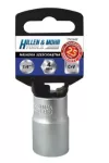 DEDRA 17A309Z Hatlapú 1/2" dugókulcs 9mm, PVC tartóval