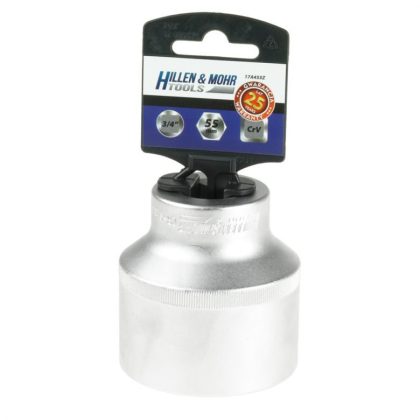   DEDRA 17A432Z Hatlapú 3/4" dugókulcs 32mm, PVC tartóval