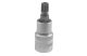 DEDRA 17F062Z Spline  dugókulcs bit 1/2" M8, L55 - 2