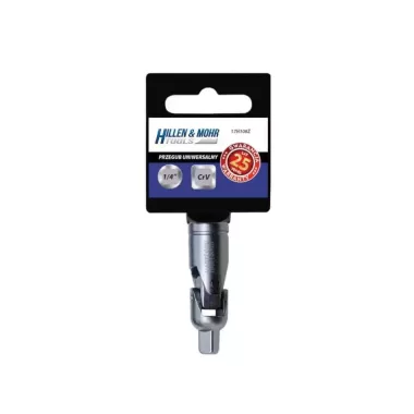 DEDRA 17H108Z Univerzális csukló 1/4" CrV, PVC tartóval