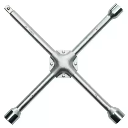   DEDRA 17M050 Keresztkulcs 1/2" kerekekhez 17x19x21mm, CRV