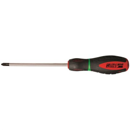   DEDRA 17W023 Csavarhúzó csillag Pozidriv PZ2x150mm, S2acél, 3anyagú fogantyú