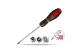 DEDRA 17W031 Csavarhúzó Torx T8x80mm, S2acél, 3anyagú fogantyú